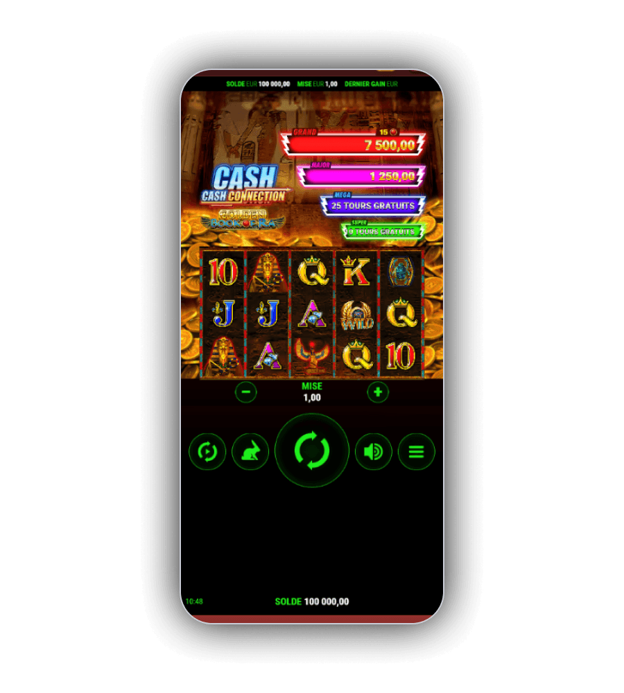 Application mobile MagiusCasino