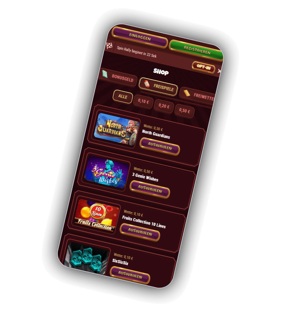 Magius Casino Bonus-Kaufen