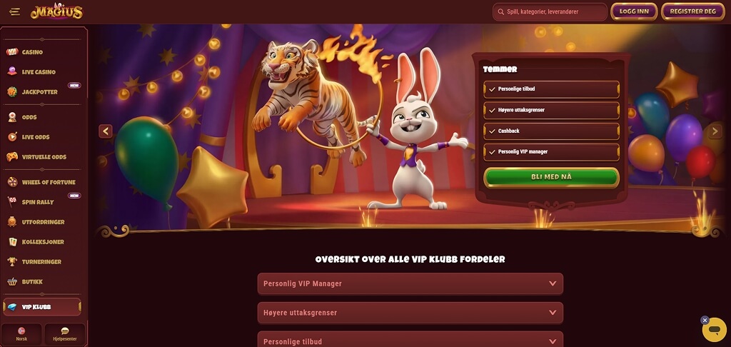 Magius Kasino VIP-klubb